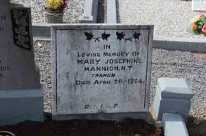 Mannion Mary Josephine NT Tarmon